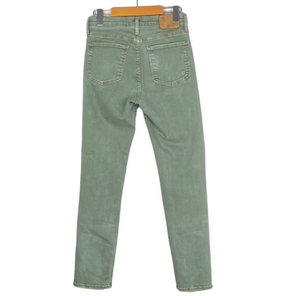 FIDELITY Women's Sage Green Oh boy High Rise Boyfriend Denim Jeans US 26 - Picture 4 of 16